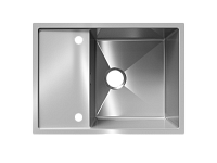 Кухонная мойка ULGRAN Steel 680 x 500 реверсивная-Брашированная сталь 250_100_Array
